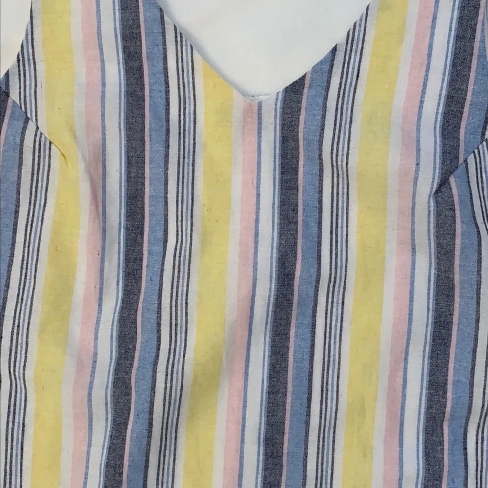Blue Blush Striped Dress size Medium - Picture 2 of 6